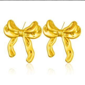 Bow earrings