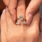 Anti tarnish ring for womens & girls, 18k gold plated, gift for womens
